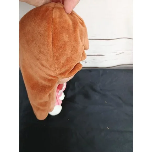 CraftifyX Lsi Cosmic‎ Moon Plush Doll With Brown Hair & Pink Dress For Children - Picture 4 of 5